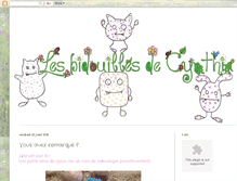 Tablet Screenshot of les-bidouilles-de-cynthia.blogspot.com