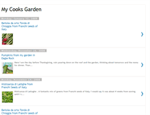 Tablet Screenshot of mycooksgarden.blogspot.com