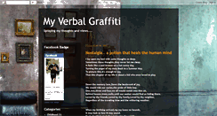 Desktop Screenshot of myverbalgraffiti.blogspot.com