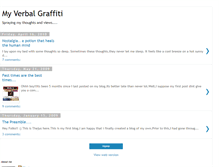 Tablet Screenshot of myverbalgraffiti.blogspot.com