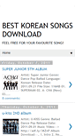 Mobile Screenshot of best-asian-songs.blogspot.com