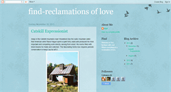 Desktop Screenshot of find-reclamationsoflove.blogspot.com