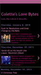 Mobile Screenshot of coletteslovebytes.blogspot.com