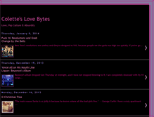 Tablet Screenshot of coletteslovebytes.blogspot.com