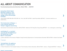 Tablet Screenshot of freedownload-communication.blogspot.com