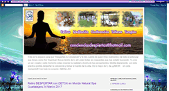 Desktop Screenshot of conscienciasdespiertas.blogspot.com