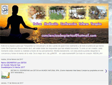 Tablet Screenshot of conscienciasdespiertas.blogspot.com