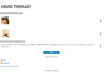 Tablet Screenshot of grandthekkady.blogspot.com