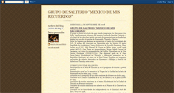 Desktop Screenshot of grupodesalteriomexicodemisrecuerdos.blogspot.com