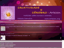 Tablet Screenshot of criatividadeecerebro.blogspot.com