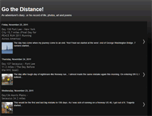 Tablet Screenshot of gothedistance-kay.blogspot.com