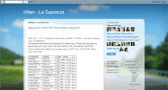 Desktop Screenshot of hillansapienza.blogspot.com