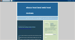 Desktop Screenshot of ebsco-host-35.blogspot.com