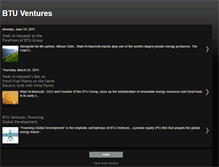 Tablet Screenshot of btuventures.blogspot.com