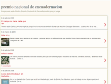 Tablet Screenshot of premionacionaldeencuadernacion.blogspot.com