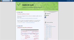 Desktop Screenshot of diariodeclase-diver.blogspot.com