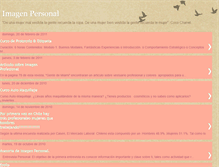 Tablet Screenshot of estudioimagenpersonal.blogspot.com