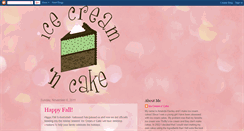 Desktop Screenshot of amandasicecreamcake.blogspot.com