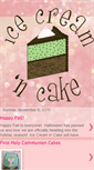 Mobile Screenshot of amandasicecreamcake.blogspot.com