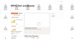 Desktop Screenshot of onychairandbeauty.blogspot.com