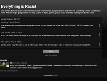 Tablet Screenshot of everythingizracist.blogspot.com