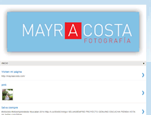 Tablet Screenshot of mayraacostafotografia.blogspot.com