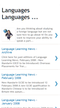 Mobile Screenshot of languageslanguages.blogspot.com