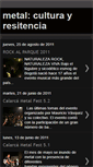 Mobile Screenshot of metalculturaresistencia.blogspot.com