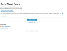 Tablet Screenshot of davidmassogarcia.blogspot.com