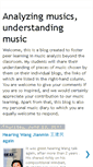 Mobile Screenshot of analyzing-music-understanding-musics.blogspot.com