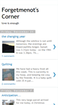 Mobile Screenshot of forgetmenot-quilting.blogspot.com