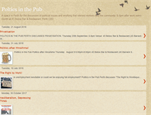 Tablet Screenshot of polticsinthepub.blogspot.com