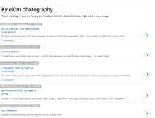 Tablet Screenshot of kylesphotojournal.blogspot.com