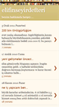 Mobile Screenshot of elifinseyirdefteri1.blogspot.com