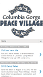 Mobile Screenshot of columbiagorgepeacevillage.blogspot.com