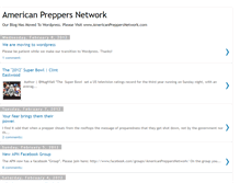 Tablet Screenshot of americanpreppersnetwork.blogspot.com