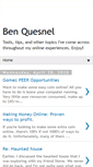 Mobile Screenshot of benquesnel.blogspot.com