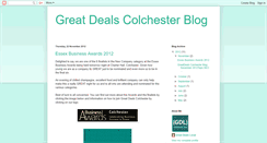 Desktop Screenshot of greatdealscolchester.blogspot.com