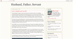 Desktop Screenshot of husbandfatherservant.blogspot.com