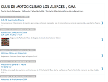 Tablet Screenshot of clubmotociclismoalerce.blogspot.com