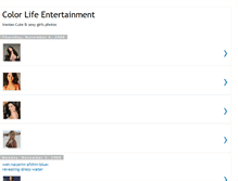 Tablet Screenshot of colorlifeiranigirl.blogspot.com