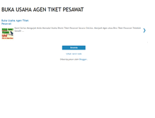 Tablet Screenshot of agentiket.blogspot.com