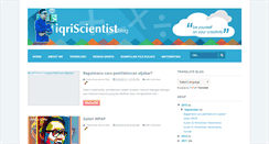 Desktop Screenshot of fiqriscientist.blogspot.com