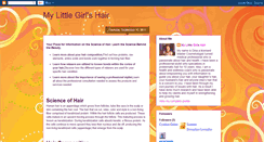 Desktop Screenshot of mylittlegirlshair.blogspot.com