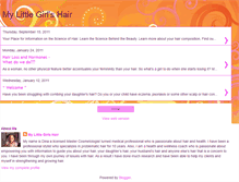 Tablet Screenshot of mylittlegirlshair.blogspot.com