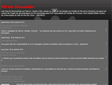 Tablet Screenshot of discutindorh.blogspot.com