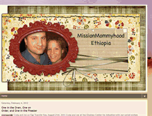 Tablet Screenshot of missionmommyhoodethiopia.blogspot.com