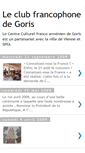 Mobile Screenshot of gorisfrancophone.blogspot.com
