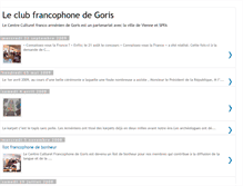 Tablet Screenshot of gorisfrancophone.blogspot.com