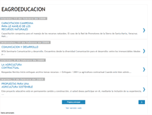 Tablet Screenshot of eagroeducacion.blogspot.com